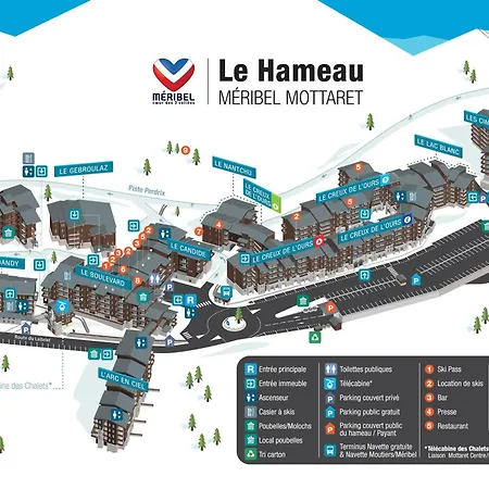 2* Meribel 4 Pers, Balcon, Wi-fi, Non-fumeur - Fr-1-182-232